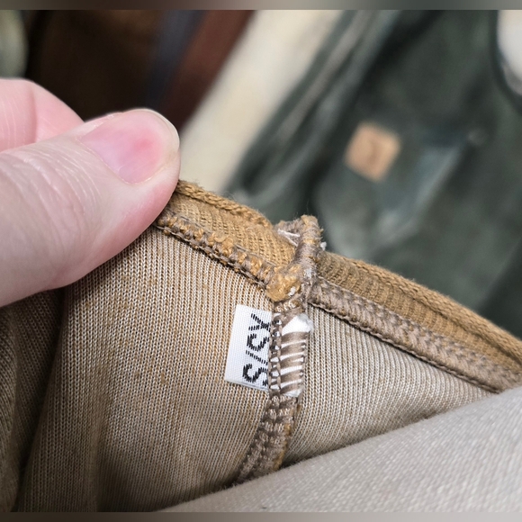 Sinew Moon Pinch of Grace Oversize Knee Length T Madrone Bamboo Velour XS/S - Picture 6 of 9